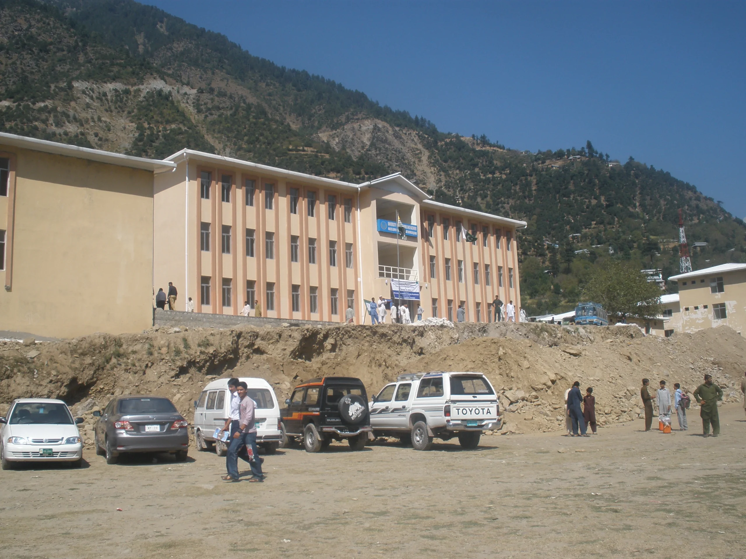 Construction of Govt Degree College Athmuqam